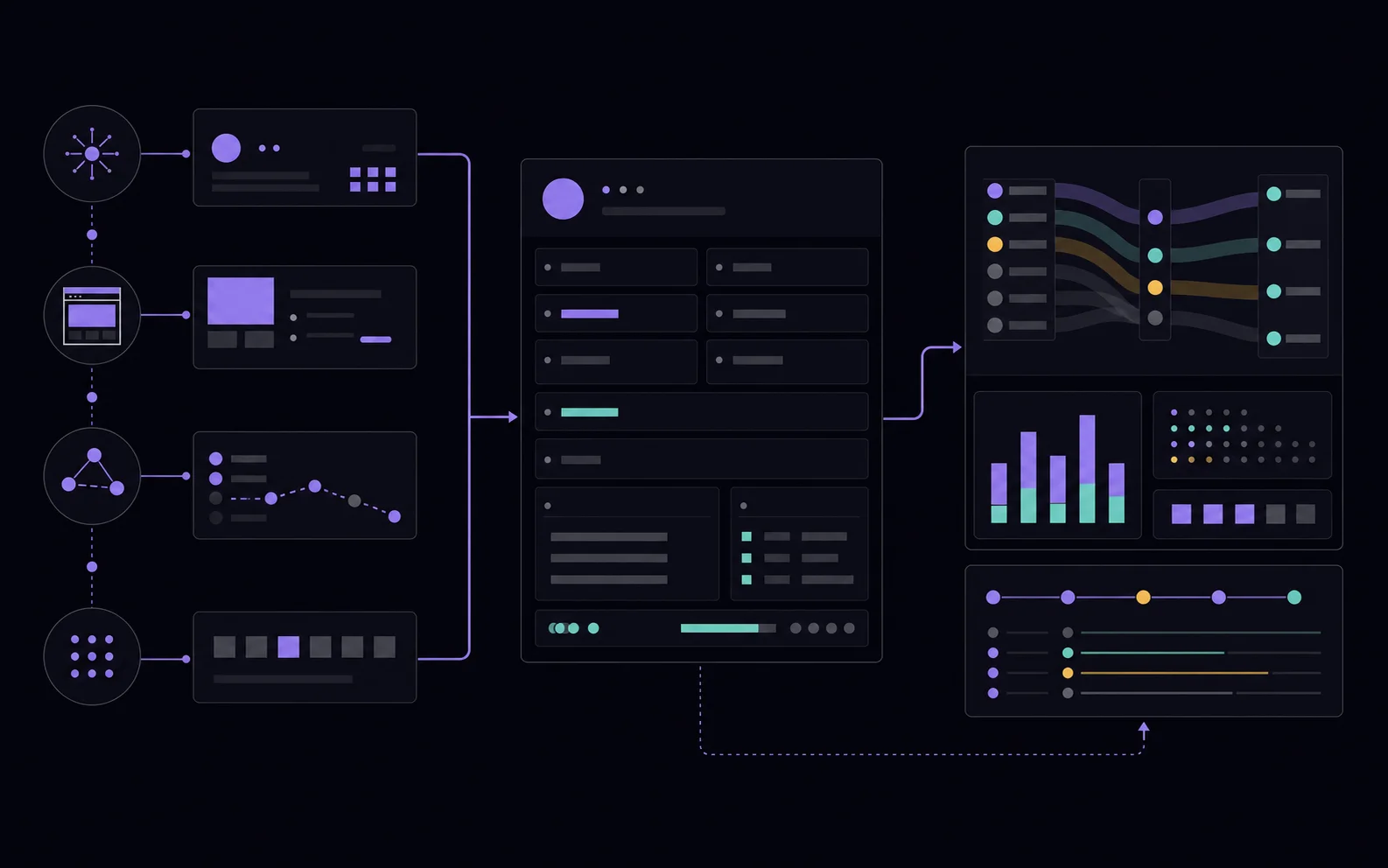 Tracked enquiry record connecting campaign, landing page, referrer and CRM outcome.